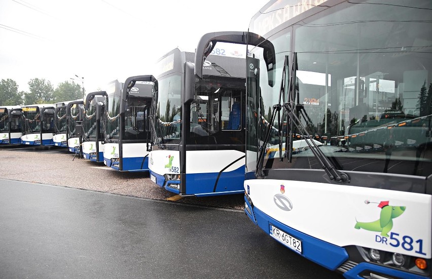 Przedstawiciele MPK SA w Krakowie i firmy Solaris Bus &...