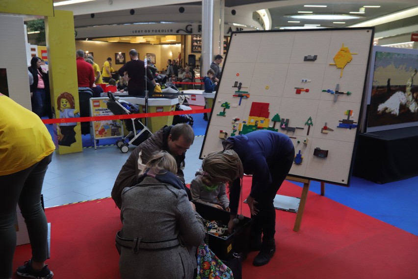 Wszystko zbudowane z klocków Lego! Raj dla małych budowniczych w Porcie Łódź. ZDJĘCIA