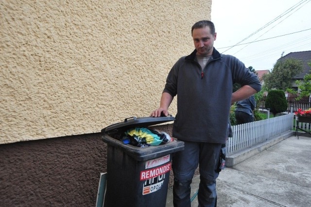 Stefan Stania z Opola: - Mam nadzieję, że z nowym prawem koszt wywozu śmieci znacznie nie wzrośnie.