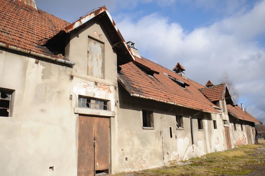 Tak dziś wyglądają zabudowania dawnego folwarku szpitala