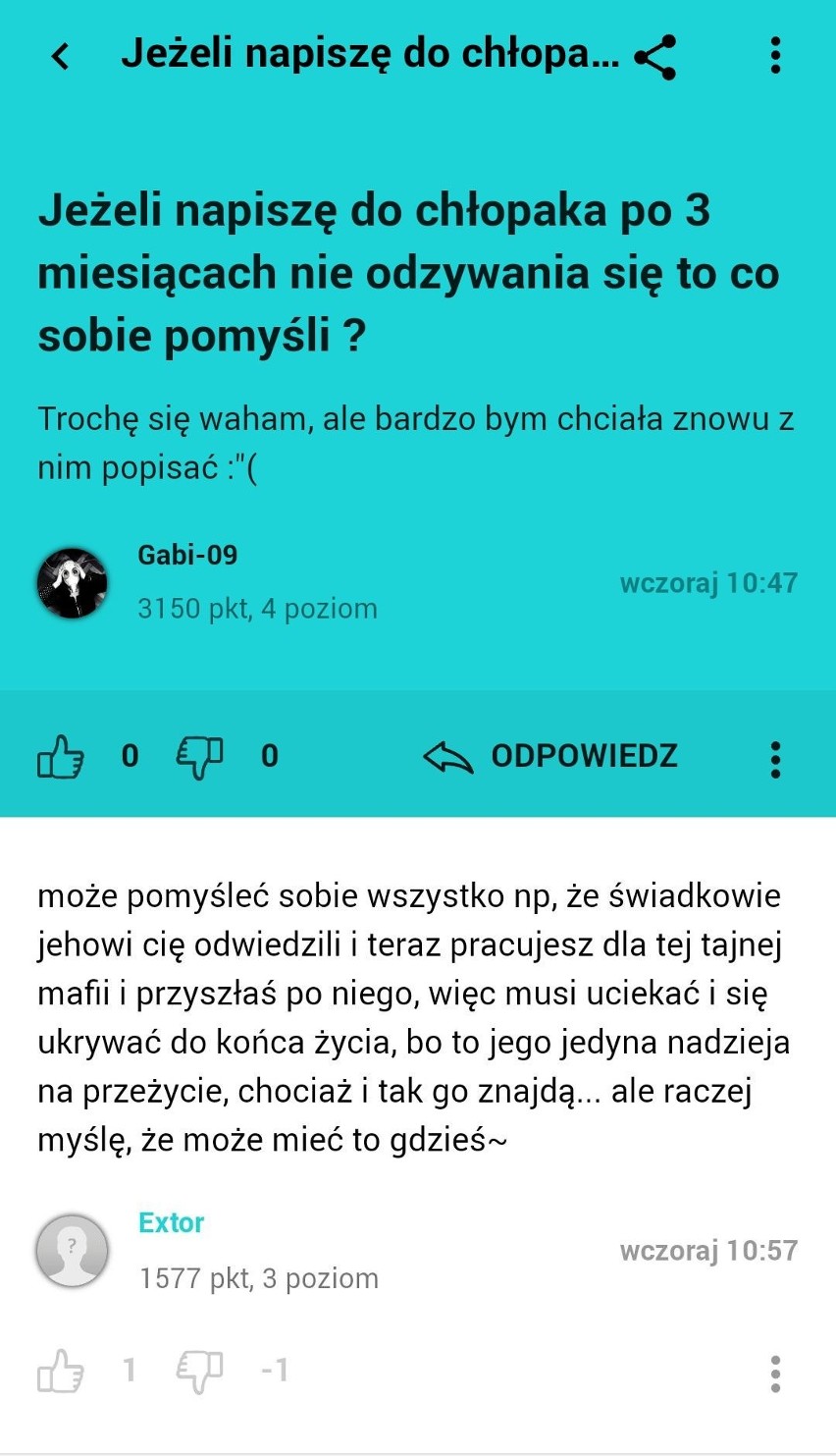 Najzabawniejsze pytania i odpowiedzi znalezione na forach dla nastolatków [ZDJĘCIA]