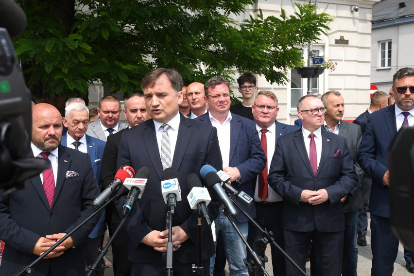 Minister Sprawiedliwości Zbigniew Ziobro mówił o ustawach...