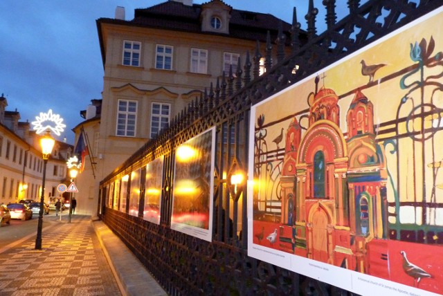 Prace częstochowskiego artysty można podziwiać na ulicach czeskiej Pragi