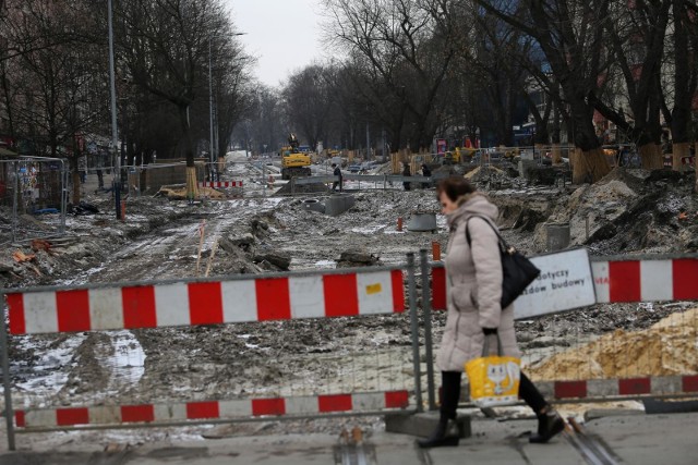 W Krowodrzy najważniejszą inwestycją w 2019 roku będzie - kontynuowana - "Przebudowa układu torowego w ul. Królewskiej - ul. Podchorążych - ul. Bronowicka (na odcinku od ul. Głowackiego do ul. Rydla) wraz z pętlą tramwajową".