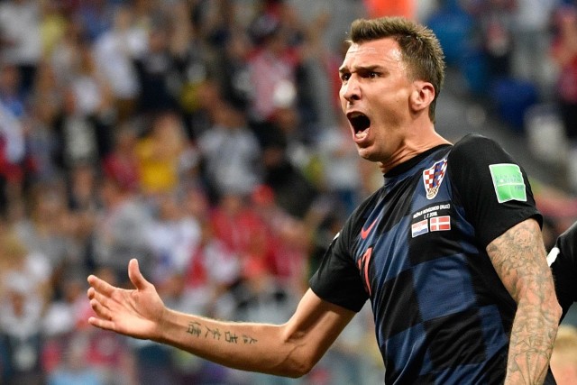 Mario Mandżukić doprowadził do wyr&oacute;wnania w meczu z Danią.