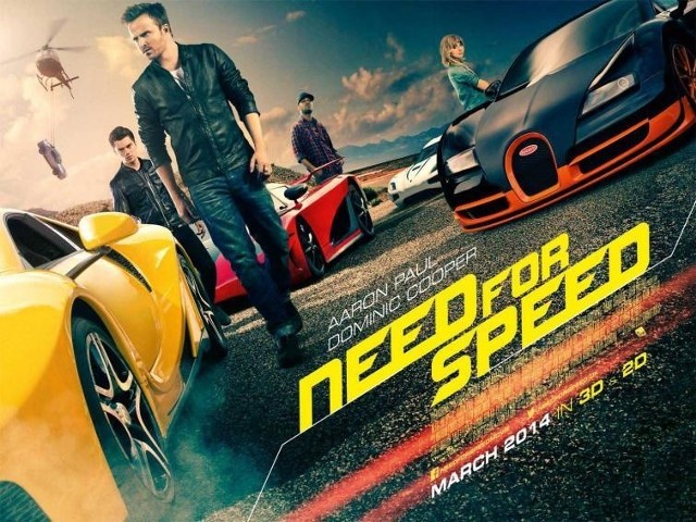 Plakat filmu &quot;Need for Speed&quot;