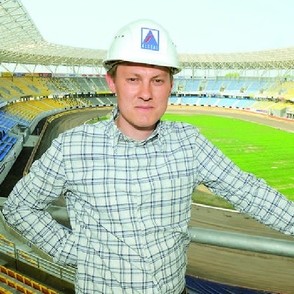 - Toruński stadion to budowa mojego życia! - twierdzi Marek Cichoń