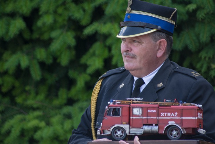 Mł. bryg. Jan Krolik w straży pożarnej służył 34 lata
