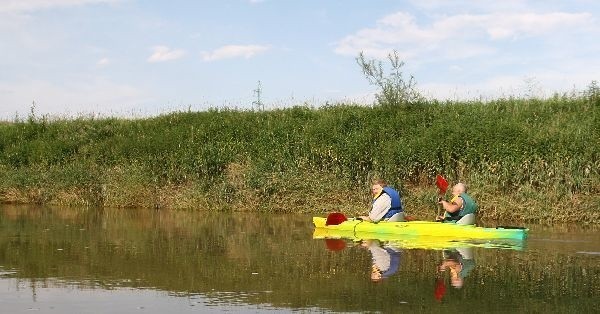 Splyw kajakowy Wislokiem...