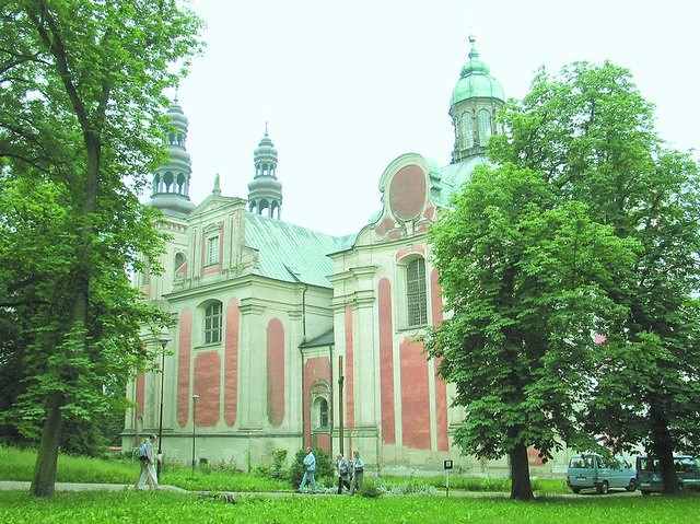 Fragment kompleksu klasztornego w Lądzie nad Wartą