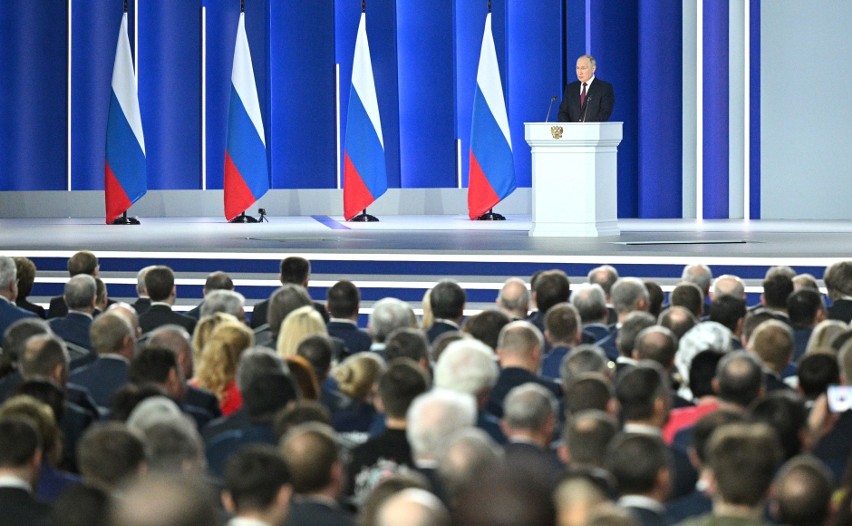 Orędzie do Zgromadzenia Federalnego trwało godzinę i trzy...