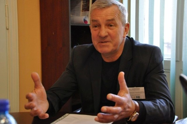 Jurij Prokopenko, zastępca mera miasta Kreminna w obwodzie ługańskim na Ukrainie