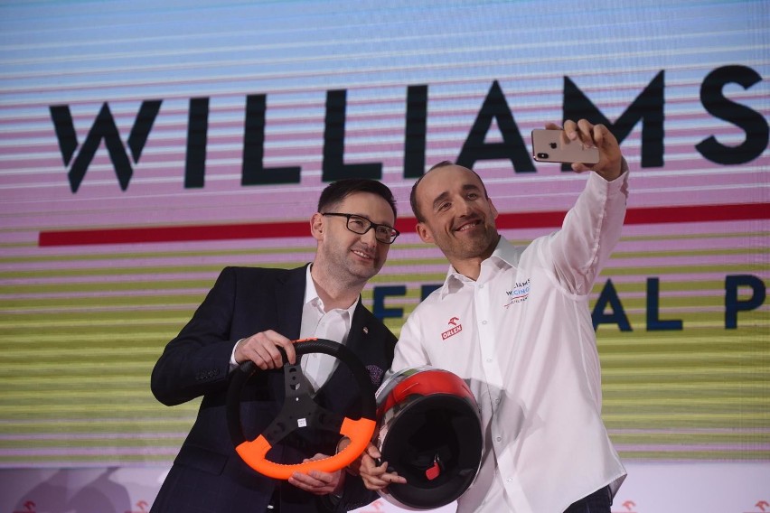 Robert Kubica będzie miał logo Orlenu na bolidzie, kasku i...