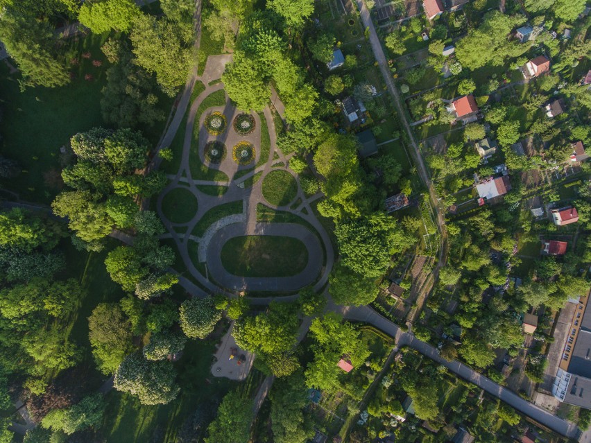 Park Wyspiańskiego w Krakowie