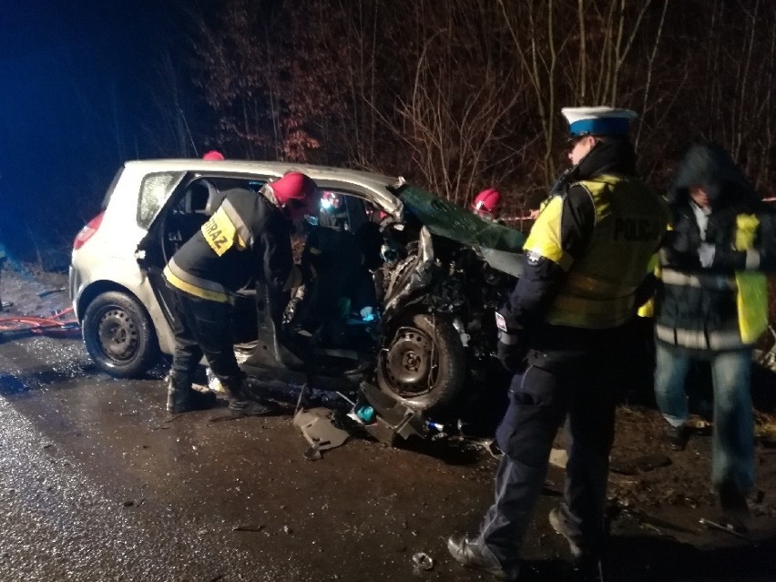 Tragiczny wypadek w Raniewie 28.12.2017. Zginęły 4 osoby....