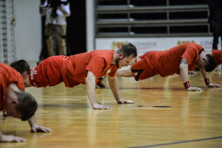 Trening reprezentacji w piłce ręcznej przed turniejem...