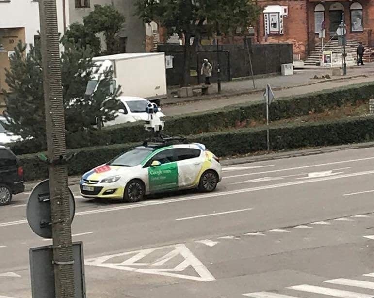Samochód Google w Ostrołęce