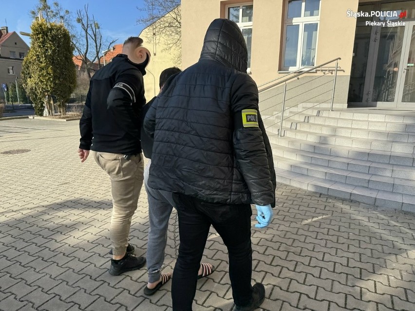 Policja z Piekar Śląskich opublikowała zdjęcia z zatrzymania...