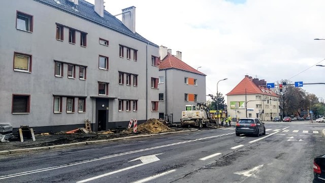 Przebudowa chodnika wzdłuż południowej strony ul. 1 Maja w Opolu