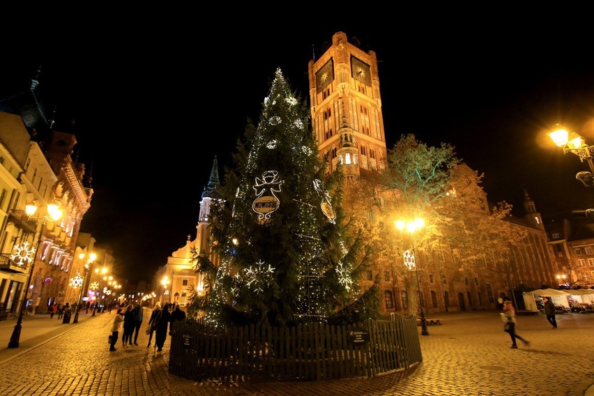 Świąteczna iluminacja w Toruniu [ZDJĘCIA]