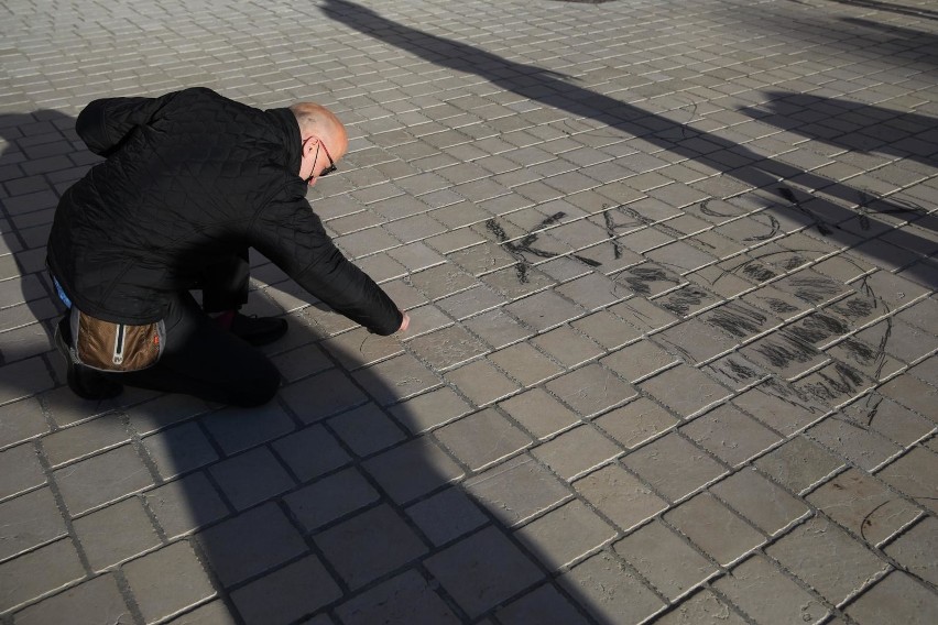 Kraków. Protest w geście solidarności z Babcią Kasią