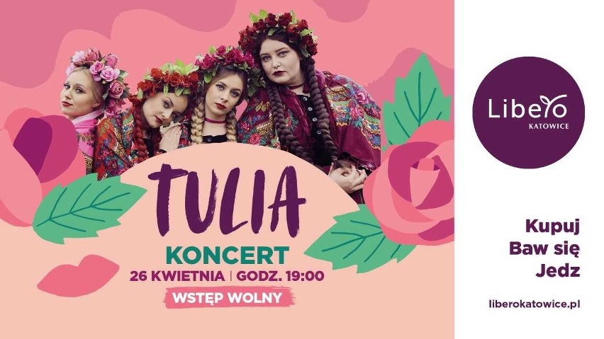 Zespół Tulia wystąpi w Galerii Libero w Katowicach