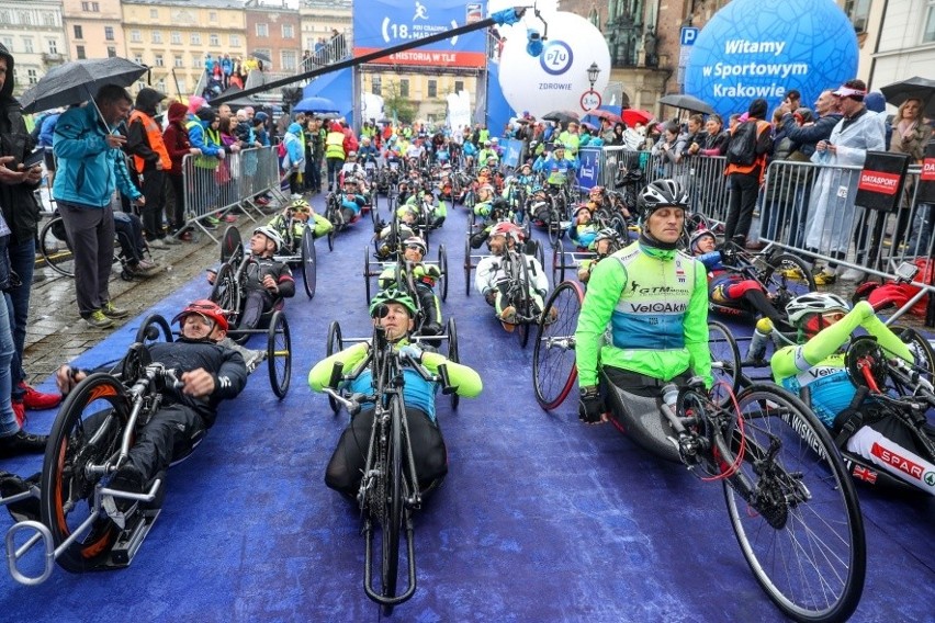 Cracovia Maraton 2019. Sportowcy rywalizowali także na...