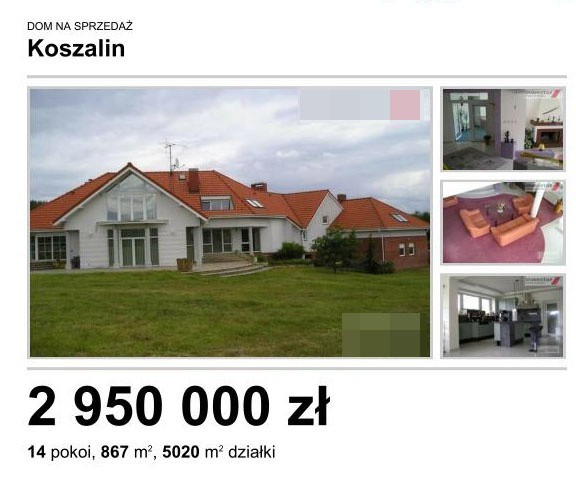 W serwisie gratka.pl nie brakuje ogłoszeń sprzedaży domów....