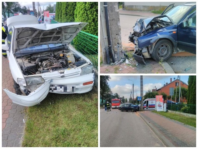 Przed godziną 8 doszło do wypadku na skrzyżowaniu ulic Augustowskiej i Rzemieślniczej w Suchowoli.