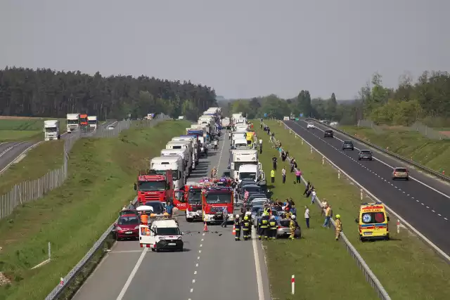 To kolejny wypadek z udziałem pojazdu obsługi technicznej trasy S5 w okolicach Żnina