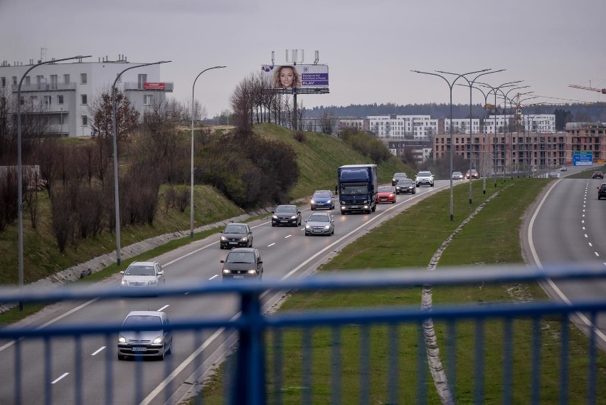 10.04.2019 Gdańsk. Poranny korek na Armii Krajowej- trasa...