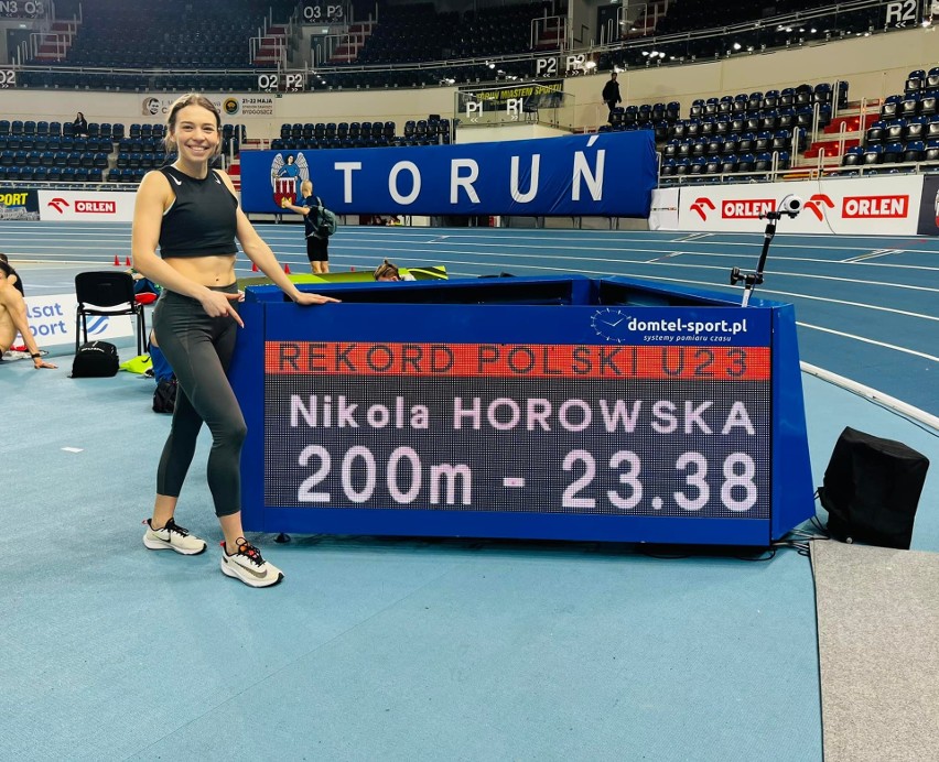 Nikola Horowska była gwiazdą mistrzostw Polski U23.