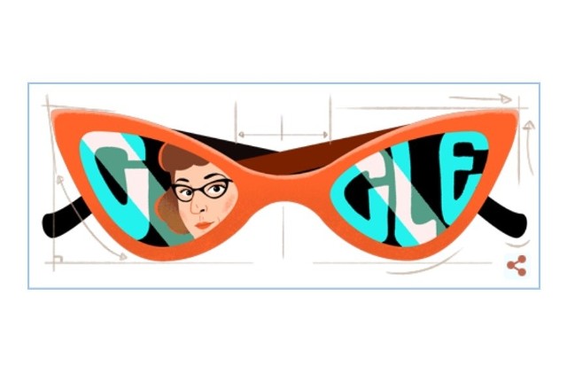 Altina Schinasi w Google Doodle. 4 sierpnia Google poprzez specjalny Google Doodle przypomina postać niezwykłej kobiety. Altina Schinasi zaprojektowała "oprawki do okularów Harlequin", określanych jako okulary "kocie oczy".