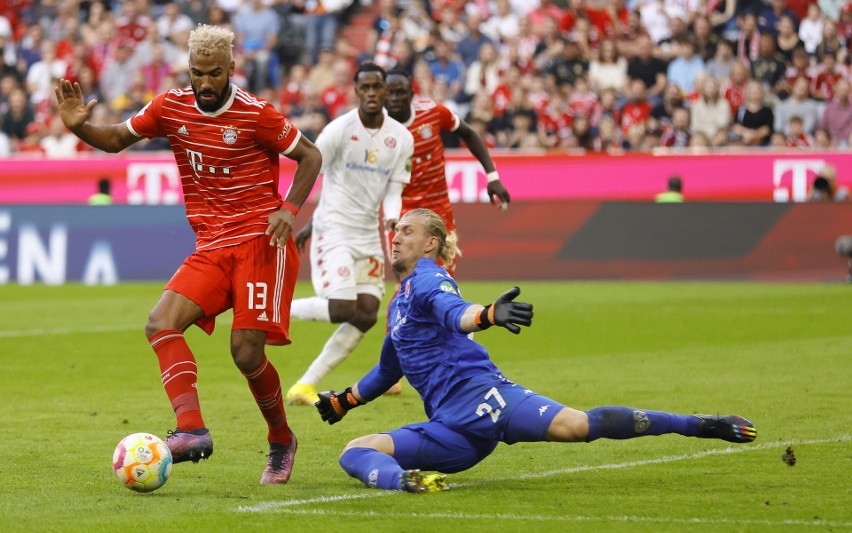 Liga niemiecka. Sześć goli Bayernu w meczu z FSV Mainz. Kamiński grał przez 80 minut. Polacy w Augsburgu kontuzjowani