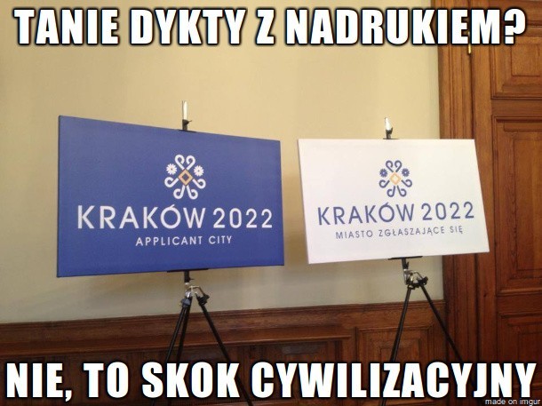 ZIO 2022. Internauci śmieją się z logotypu Krakowa [MEMY]