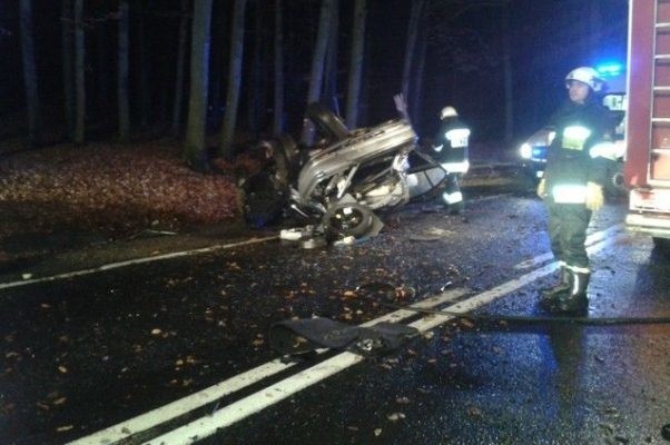 Jadący BMW nastolatkowie zostali odwiezieni do szpitali w Opolu i Oleśnie.