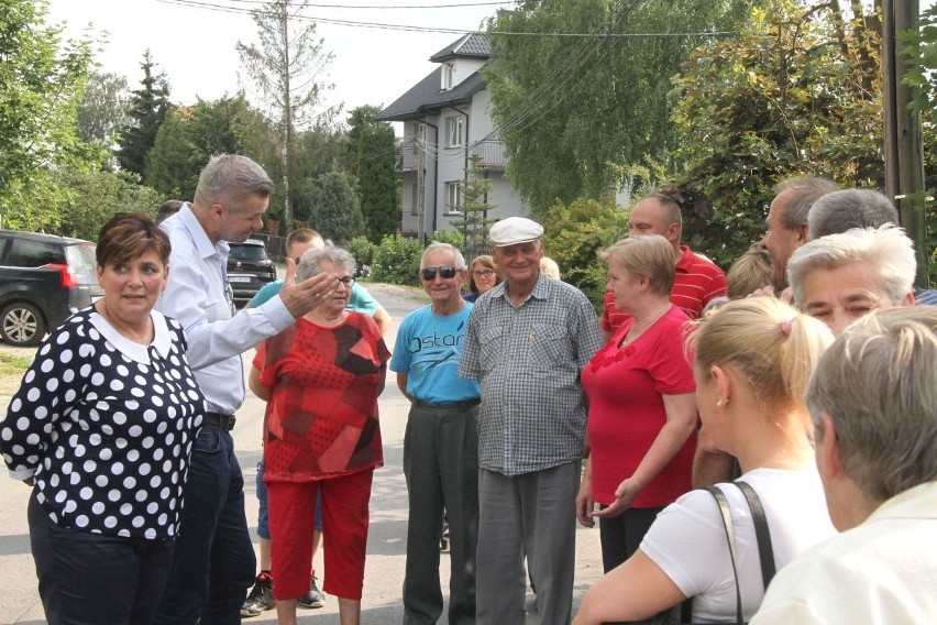 Mieszkańcy Dymin wołają o pomoc. Spotkali się z Bogdanem Wentą (ZDJĘCIA)