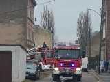 Stargardzka straż teraz działa na Młyńskiej. Poparzony we wcześniejszym pożarze trafił do szpitala