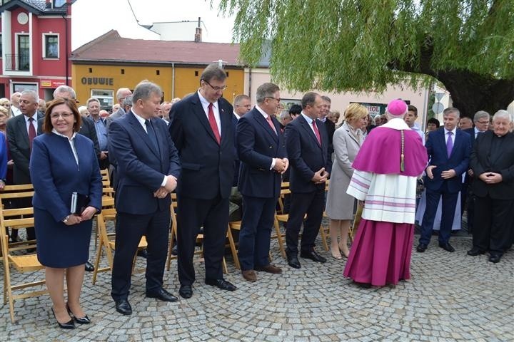 Odsłonięcie pomnika Jana Długosza w Kłobucku