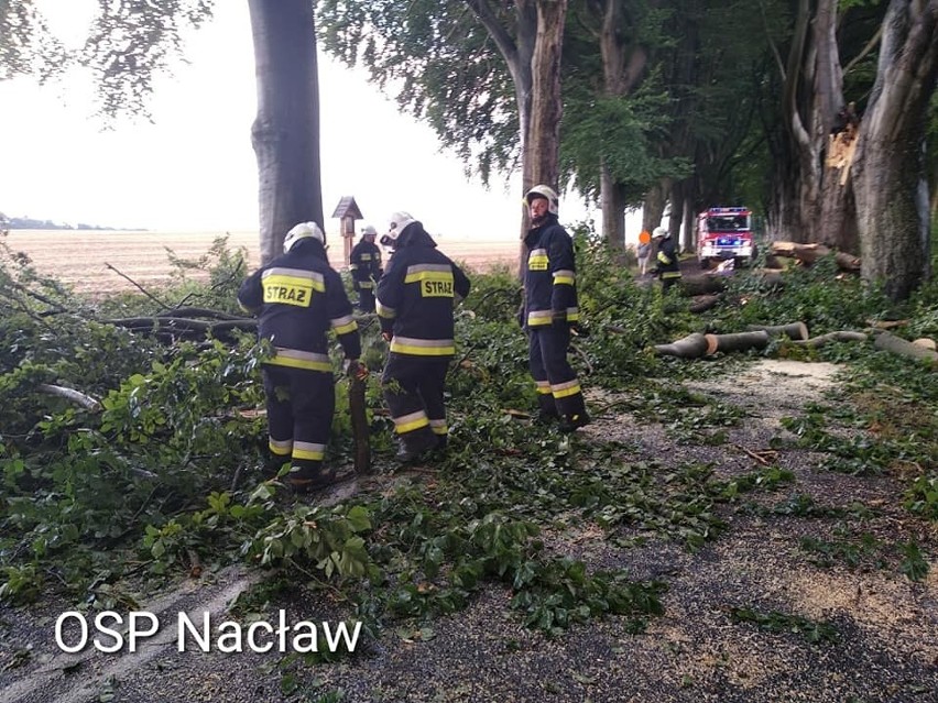 OSP Nacław: - O godzinie 17:05 zostaliśmy zadysponowani do...