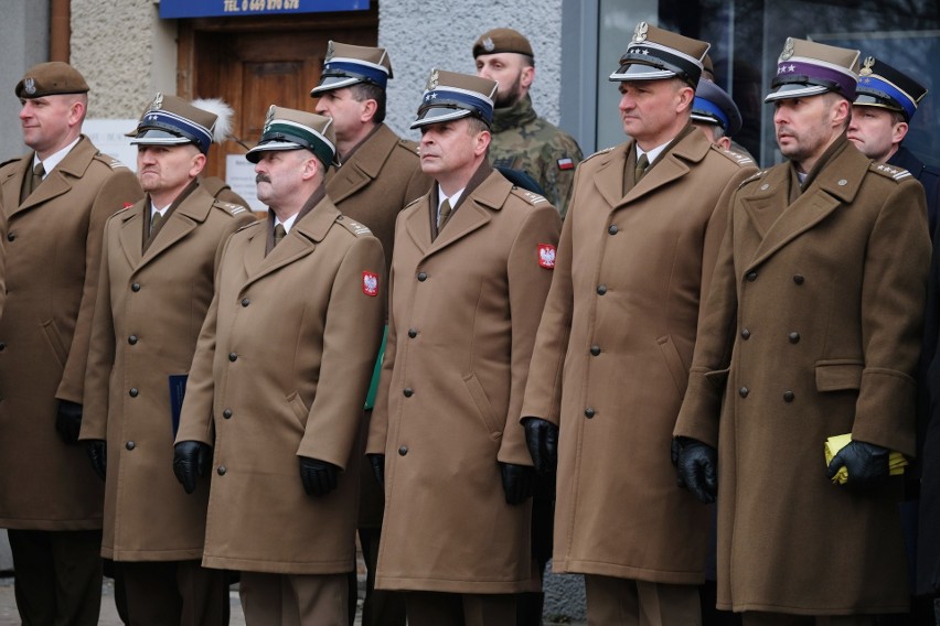 Przysięga wojskowa żołnierzy obrony terytorialnej w...