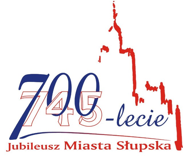 Logo jubileuszu Słupska