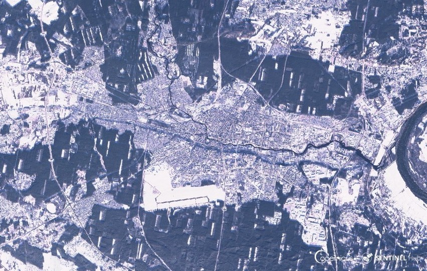 Zdjęcie satelitarne wykonane w niedzielę, 26 grudnia