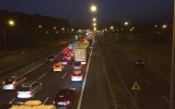 Śmiertelny wypadek w Zabrzu na autostradzie A4. Mężczyzna został potrącony przez samochód