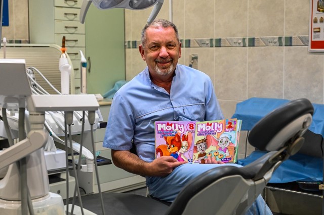 Dotychczas Marek Gatz, bydgoski stomatolog-implantolog, napisał już blisko 150 opowiadań dla dzieci. Trzynaście książeczek już wydano, czternasta jest w druku.