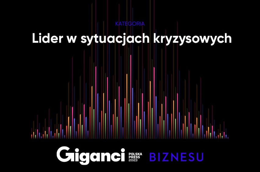 „Giganci Biznesu Polska Press”. Kategoria „Lider w sytuacjach kryzysowych”