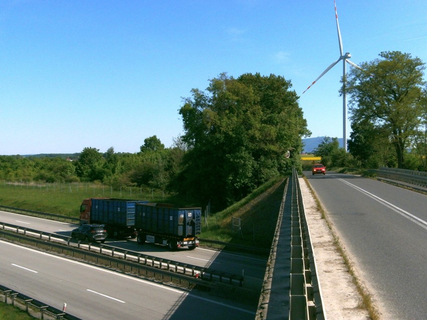 Duża farma wiatrowa Kostomłoty powstała tuż przy...