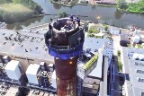 Wrocław: Rozpoczęła się rozbiórka komina elektrociepłowni