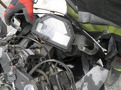 Tragiczny wypadek motocyklisty w Rybniku. Nie żyje
