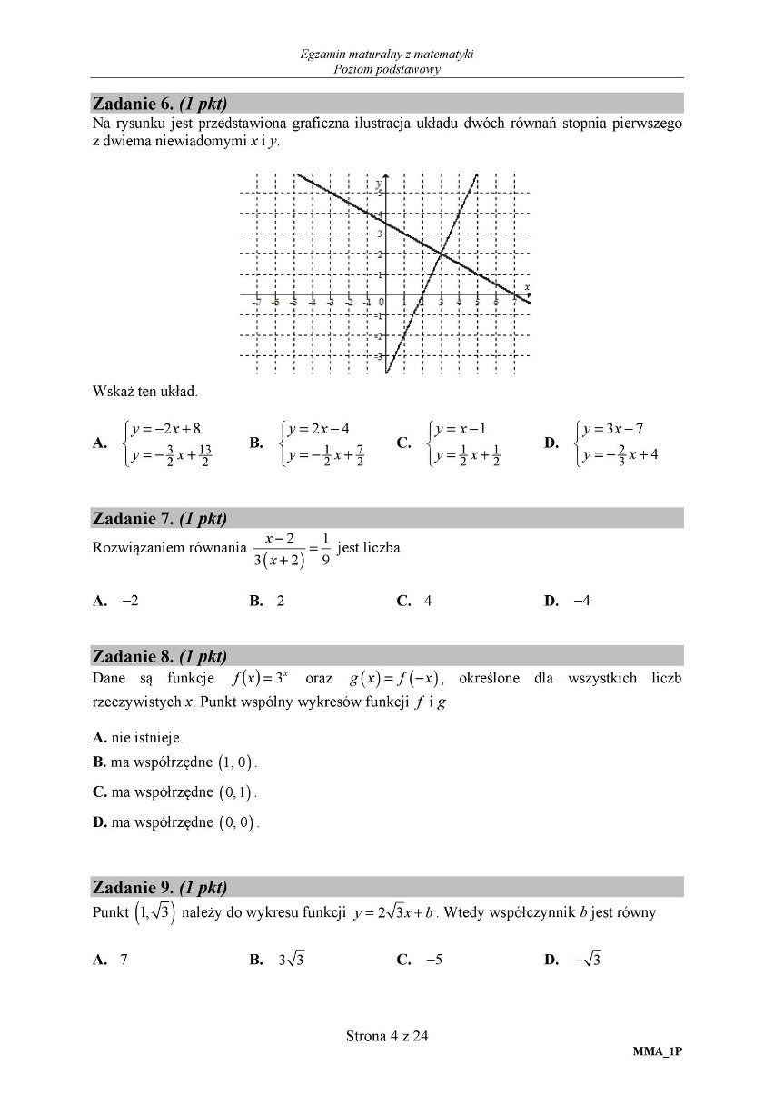 Matura poprawkowa 2018 MATEMATYKA. „To był egzamin, który da...